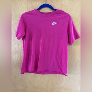 Pink Nike Cropped Tshirt